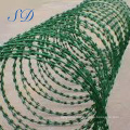 Galvanized Concertina Razor Barbed Wire Mesh Fence For Cattle Fence
